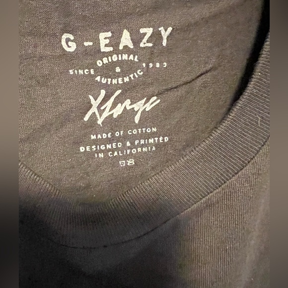 NWOT G Easy Concert Tour T-shirt 2018 - Picture 3 of 3